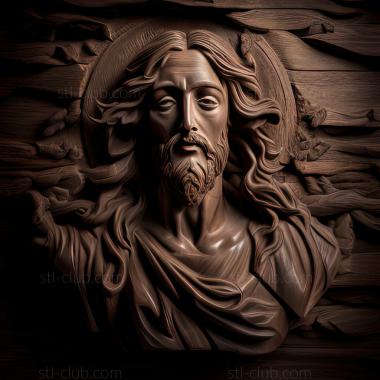 3D model st jesus (STL)